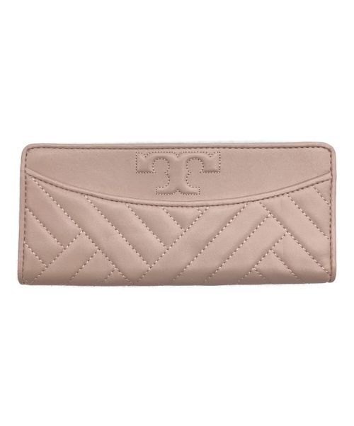 TORY BURCH（トリーバーチ）TORY BURCH (トリーバーチ) アレクサ キルティング ロゴ 二つ折り財布の古着・服飾アイテム