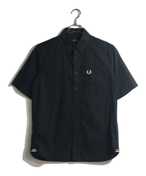 FRED PERRY（フレッドペリー）FRED PERRY (フレッドペリー) ショートスリーブオックスフォードシャツ ネイビー サイズ:Mの古着・服飾アイテム