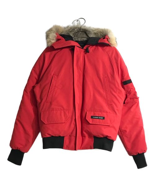 CANADA GOOSE（カナダグース）CANADA GOOSE (カナダグース) ダウンジャケット レッド サイズ:Sの古着・服飾アイテム