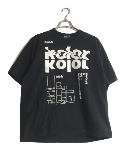 KOLOR（カラー）KOLOR (カラー) Tシャツ ブラック サイズ:2の古着・服飾アイテム