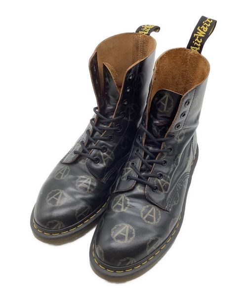 Dr.Martens（ドクターマーチン）Dr.Martens (ドクターマーチン) UNDERCOVER (アンダーカバー) Supreme (シュプリーム) トリプルコラボ8ホールブーツ ブラック サイズ:UK8の古着・服飾アイテム