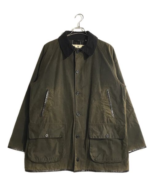 Barbour（バブアー）Barbour (バブアー) ロングバースト ワックス コットン ジャケット カーキ サイズ:XLの古着・服飾アイテム