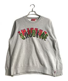 SUPREME（シュプリーム）の古着「スタックドクルーネックスウェット」｜グレー