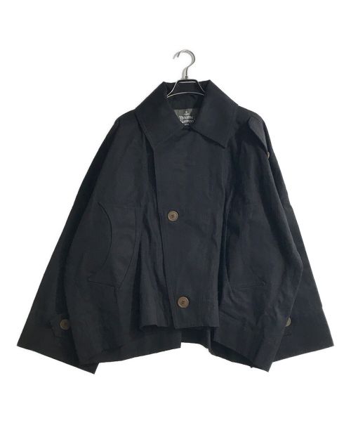 Vivienne Westwood man（ヴィヴィアン ウェストウッド マン）Vivienne Westwood man (ヴィヴィアン ウェストウッド マン) 変形ジャケット ブラック サイズ:不明の古着・服飾アイテム