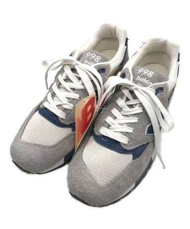 【中古・古着通販】NEW BALANCE (ニューバランス) スニーカー グレー×ネイビー サイズ:26cm｜ブランド・古着通販  トレファク公式【TREFAC FASHION】スマホサイト