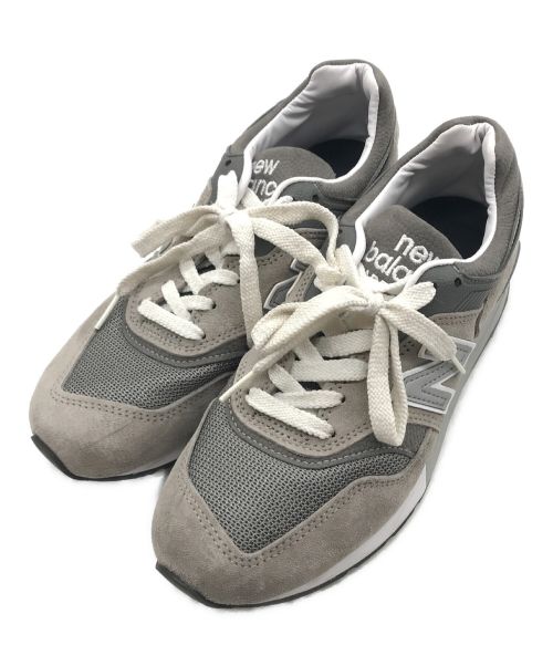 NEW BALANCE（ニューバランス）NEW BALANCE (ニューバランス) BEAUTY&YOUTH (ビューティーアンドユース) スニーカー グレー サイズ:24cmの古着・服飾アイテム