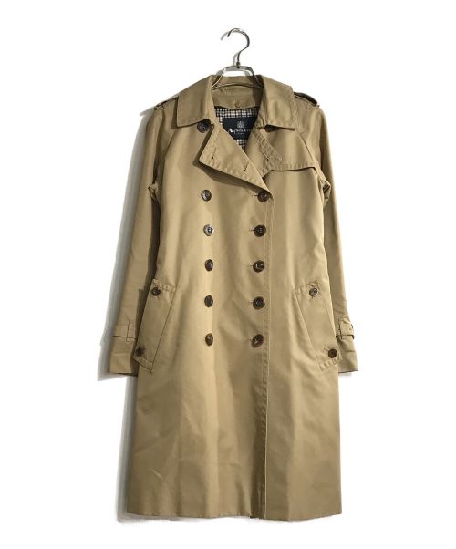 Aquascutum（アクアスキュータム）Aquascutum (アクアスキュータム) ライナー付トレンチコート ベージュ サイズ:6の古着・服飾アイテム