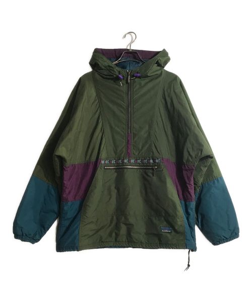 L.L.Bean（エルエルビーン）L.L.Bean (エルエルビーン) 80sアノラックパーカー グリーン サイズ:Lの古着・服飾アイテム