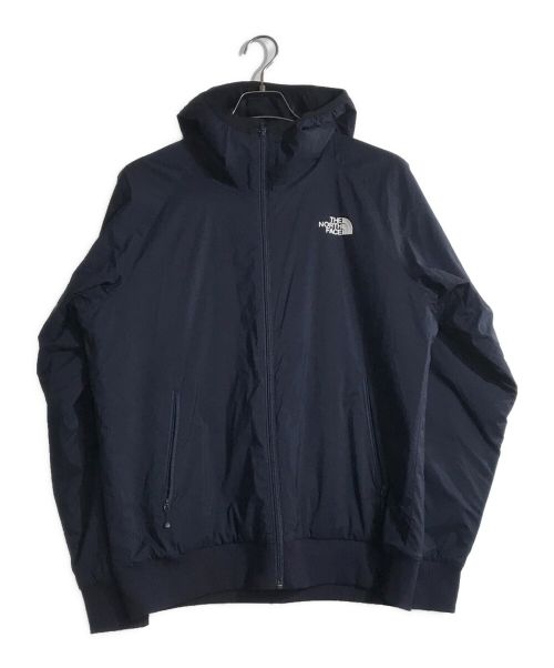 THE NORTH FACE（ザ ノース フェイス）THE NORTH FACE (ザ ノース フェイス) リバーシブルテックエアーフーディ ネイビー サイズ:Lの古着・服飾アイテム