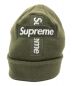 Supreme (シュプリーム) New Era (ニューエラ) クロスボックスロゴビーニー カーキ サイズ:F：9800円