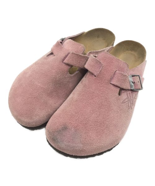 BIRKENSTOCK（ビルケンシュトック）BIRKENSTOCK (ビルケンシュトック) stussy (ステューシー) サンダル ピンク サイズ:26cmの古着・服飾アイテム