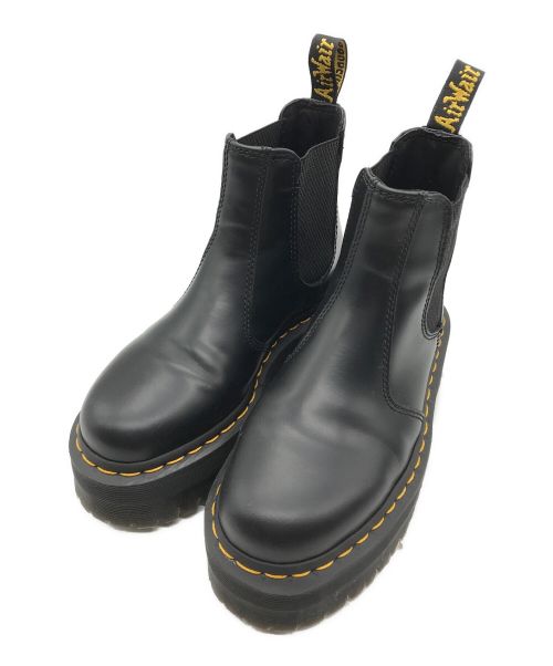 Dr.Martens（ドクターマーチン）Dr.Martens (ドクターマーチン) 2976 QUAD チェルシーブーツ ブラック サイズ:UK3の古着・服飾アイテム