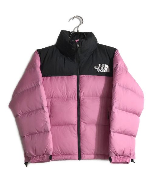 THE NORTH FACE（ザ ノース フェイス）THE NORTH FACE (ザ ノース フェイス) ショートヌプシジャケット ピンク×ブラック サイズ:Sの古着・服飾アイテム