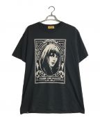 Hysteric Glamourヒステリックグラマー）の古着「PUB MIRROR オーバーサイズTシャツ」｜ブラック