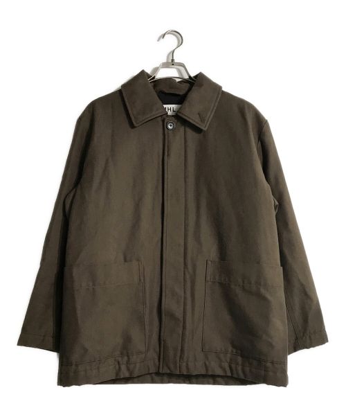 MHL（エムエイチエル）MHL (エムエイチエル) コットンウールジャケット ブラウン サイズ:Mの古着・服飾アイテム