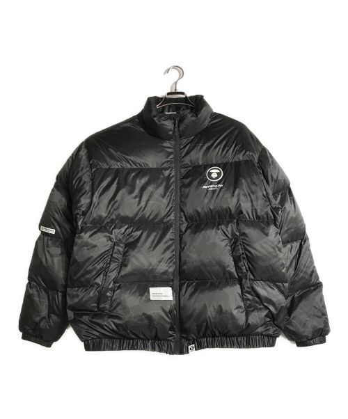 A BATHING APE（アベイシングエイプ）A BATHING APE (アベイシングエイプ) ダウンジャケット ブラック サイズ:XLの古着・服飾アイテム