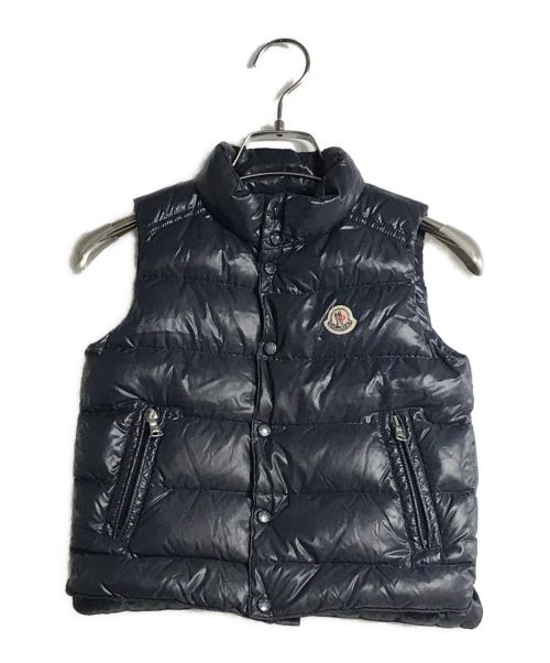 MONCLER（モンクレール）MONCLER (モンクレール) ダウンベスト ネイビー サイズ:4anni(104CM)の古着・服飾アイテム