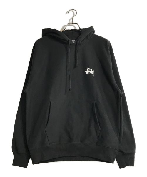 stussy（ステューシー）stussy (ステューシー) パーカー ブラック サイズ:Lの古着・服飾アイテム