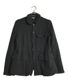 BLACK COMME des GARCONS（ブラック コムデギャルソン）の古着「縮絨ジャケット」｜ブラック