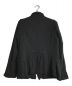 BLACK COMME des GARCONS (ブラック コムデギャルソン) 縮絨ジャケット ブラック サイズ:M：26000円