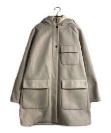 WOOLRICH×IENA（ウールリッチ×イエナ）の古着「SIDELINE 2in1ダウン フードコート」｜グレー