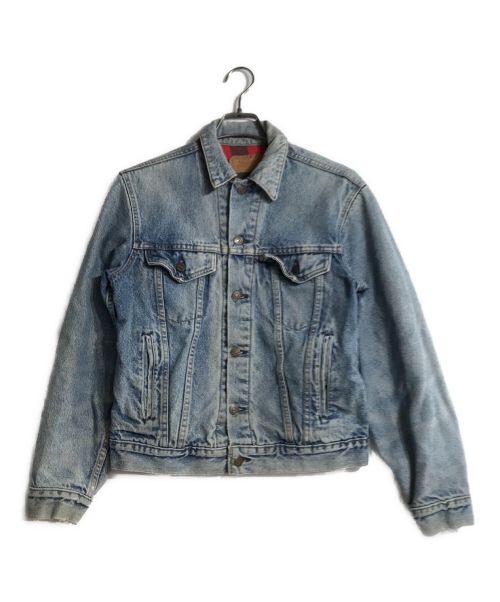 LEVI'S（リーバイス）LEVI'S (リーバイス) 裏地フランネル デニムジャケット インディゴ サイズ:38の古着・服飾アイテム