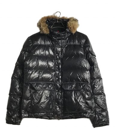 中古・古着通販】MONCLER (モンクレール) コヨーテファー付きダウン