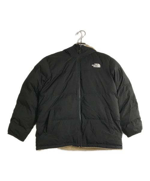 THE NORTH FACE（ザ ノース フェイス）THE NORTH FACE (ザ ノース フェイス) ビー ベターEXフリースフーディ ベージュ×ブラック サイズ:150の古着・服飾アイテム