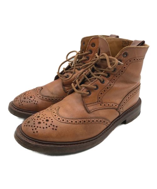 Tricker's（トリッカーズ）Tricker's (トリッカーズ) カントリーブーツ ベージュ サイズ:6.5の古着・服飾アイテム