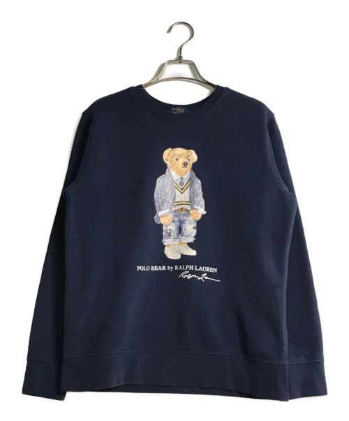 POLO RALPH LAUREN（ポロ・ラルフローレン）POLO RALPH LAUREN (ポロ・ラルフローレン) ポロベア スウェット ネイビー サイズ:L(14-16)の古着・服飾アイテム