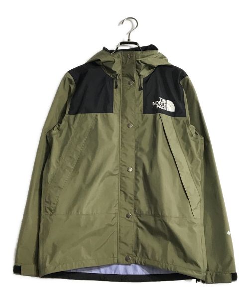 THE NORTH FACE（ザ ノース フェイス）THE NORTH FACE (ザ ノース フェイス) マウンテンレインテックスジャケット オリーブ サイズ:Lの古着・服飾アイテム