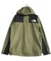 THE NORTH FACE (ザ ノース フェイス) マウンテンレインテックスジャケット オリーブ サイズ:L：10000円