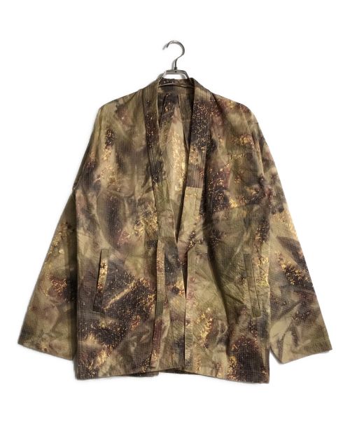 MAHARISHI（マハリシ）MAHARISHI (マハリシ) キモノシャツ ブラウン サイズ:XLの古着・服飾アイテム