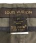 中古・古着 LOUIS VUITTON (ルイ ヴィトン) センタープレスパンツ ブラウン サイズ:36：6000円