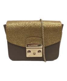 FURLA（フルラ）の古着「メトロポリタン ショルダーバッグ」｜ブラウン