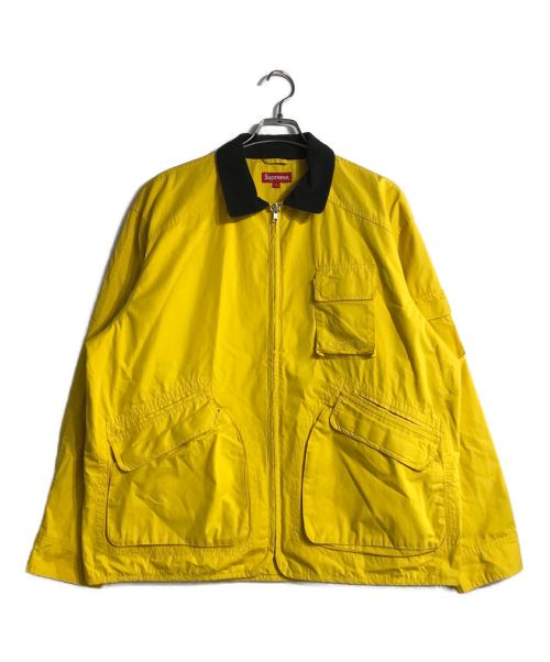 SUPREME（シュプリーム）SUPREME (シュプリーム) コットンユーティリティージャケット イエロー サイズ:Lの古着・服飾アイテム