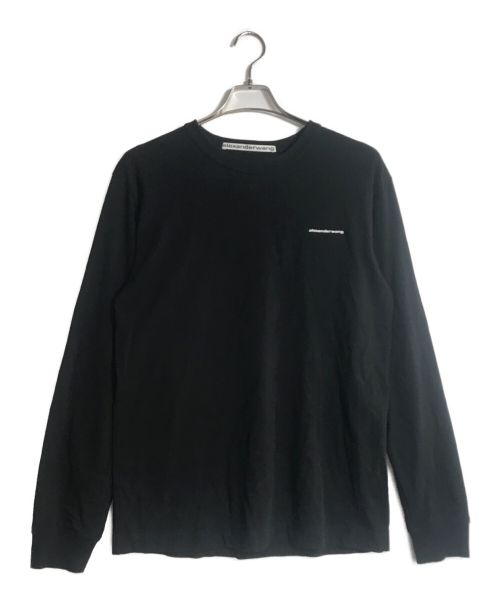 ALEXANDER WANG（アレキサンダーワン）ALEXANDER WANG (アレキサンダーワン) スモールロゴカットソー ブラック サイズ:XSの古着・服飾アイテム