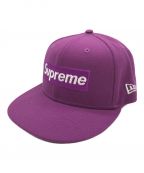 SUPREME×New Eraシュプリーム×ニューエラ）の古着「キャップ」｜パープル