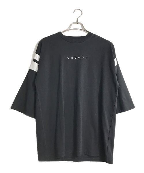 CRONOS（クロノス）CRONOS (クロノス) カットソー ブラック サイズ:Sの古着・服飾アイテム