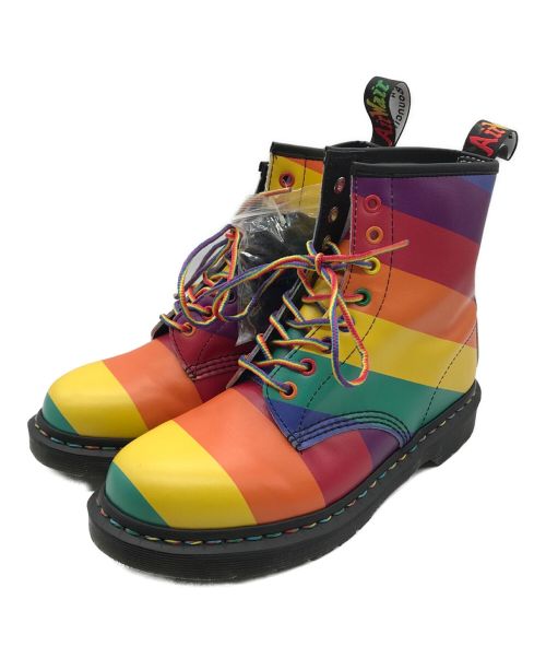 Dr.Martens（ドクターマーチン）Dr.Martens (ドクターマーチン) 8ホールブーツ マルチカラー サイズ:UK7の古着・服飾アイテム