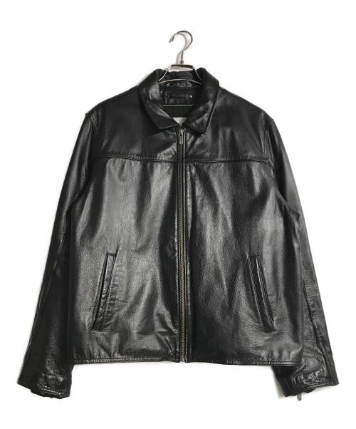 wilsons leather（ウィルソンズレザー）wilsons leather (ウィルソンズレザー) レザージャケット ブラック サイズ:Lの古着・服飾アイテム