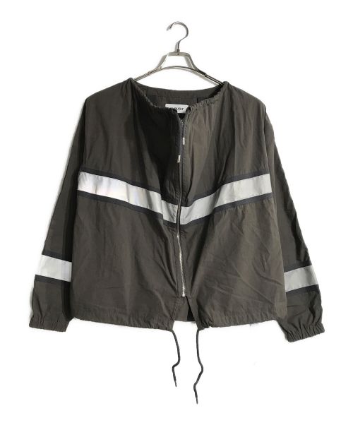 AMBUSH（アンブッシュ）AMBUSH (アンブッシュ) リフレクタードローコードジャケット ブラウン×グレー サイズ:1の古着・服飾アイテム