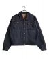 B.BALLSY（ボールジーブラザーズ）の古着「Rigid box short denim jacket」｜インディゴ