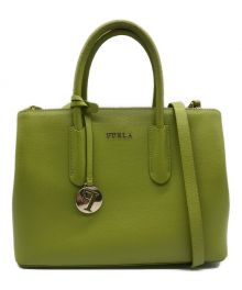 FURLA（フルラ）の古着「2WAYショルダーバッグ」｜グリーン