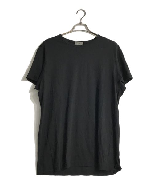 Yohji Yamamoto pour homme（ヨウジヤマモト プールオム）Yohji Yamamoto pour homme (ヨウジヤマモト プールオム) クルーネックTシャツ ブラック サイズ:3の古着・服飾アイテム