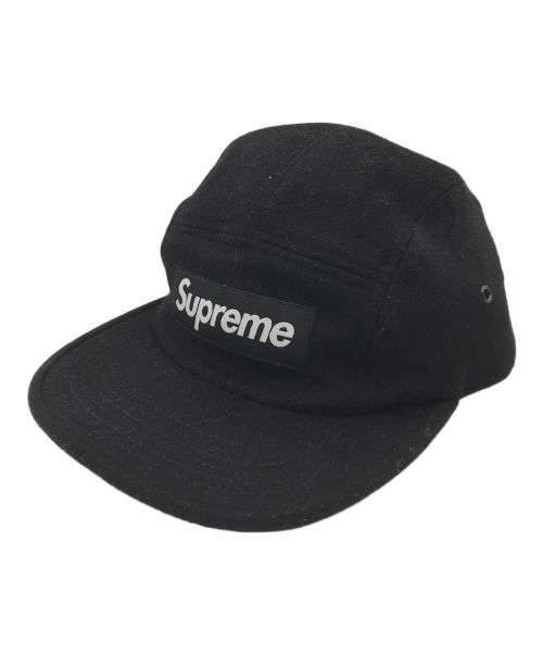 SUPREME（シュプリーム）Supreme (シュプリーム) ロロピアーナ キャンプキャップ ブラックの古着・服飾アイテム