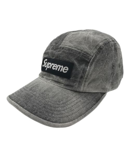 SUPREME（シュプリーム）Supreme (シュプリーム) スプレイキャンバス キャンプキャップ グレーの古着・服飾アイテム