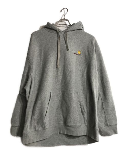 Carhartt WIP（カーハート ワークインプログレス）Carhartt WIP (カーハート) フーデッドパーカー グレー サイズ:XXLの古着・服飾アイテム