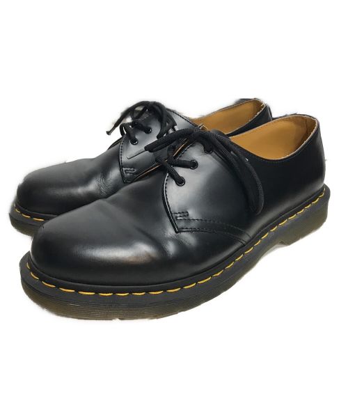 Dr.Martens（ドクターマーチン）Dr.Martens (ドクターマーチン) 3ホールシューズ ブラック サイズ:UK9の古着・服飾アイテム