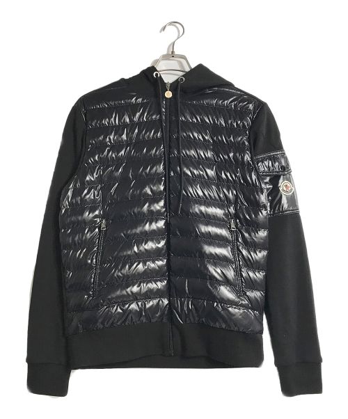 MONCLER（モンクレール）MONCLER (モンクレール) 切替ダウンパーカー ブラック サイズ:Mの古着・服飾アイテム